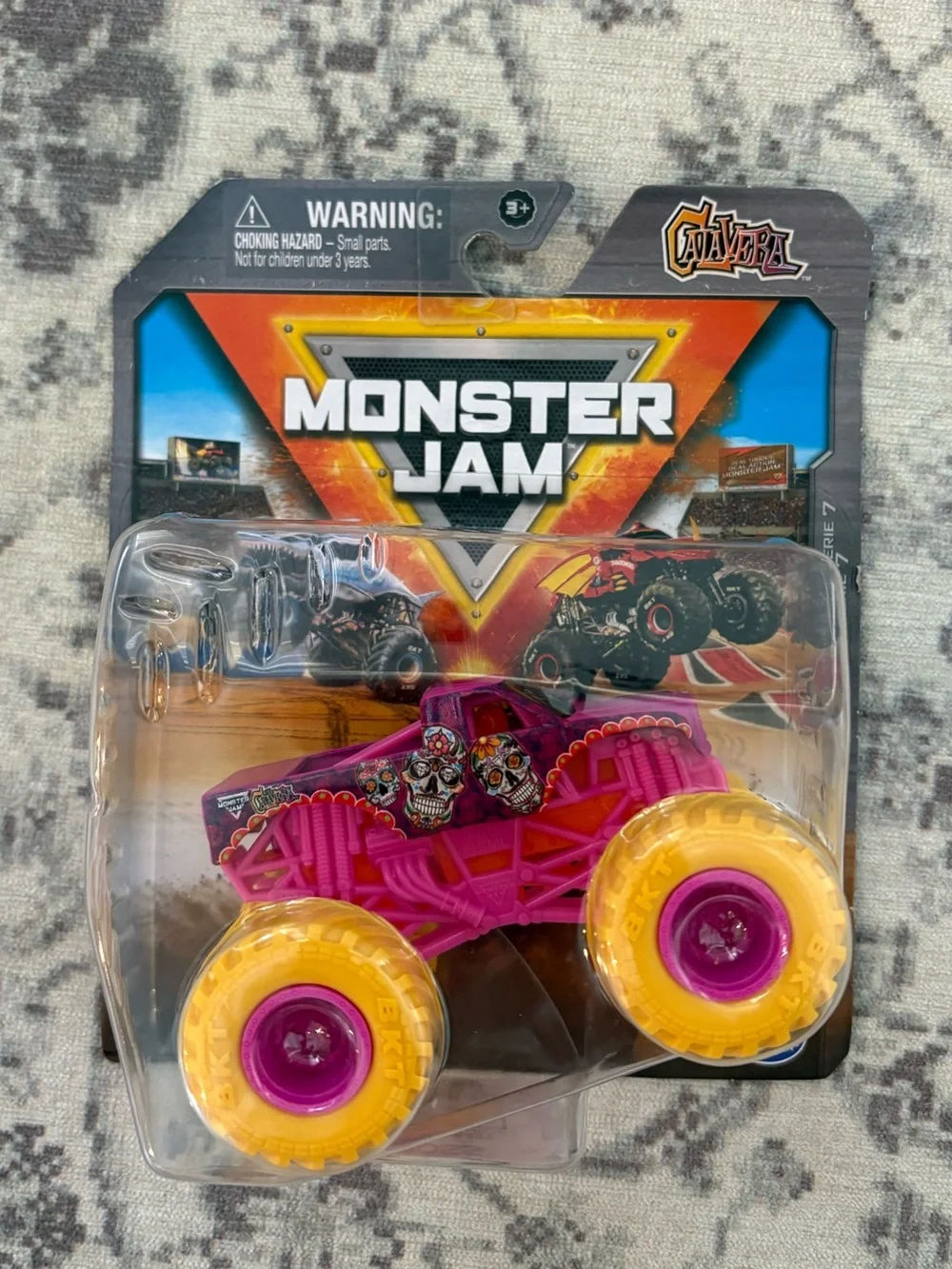 Calavera Monster Jam Truck Toy - Official Packaging